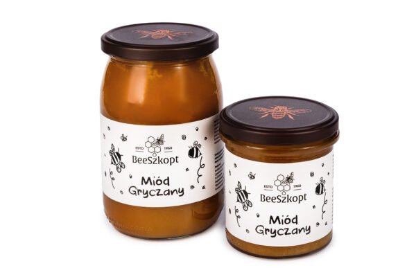 Miód gryczany packshot