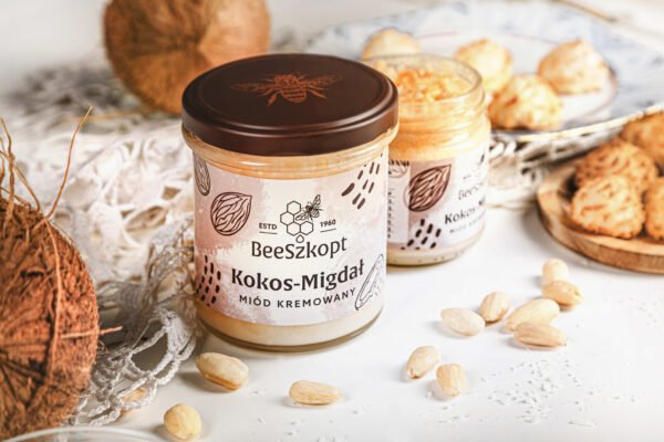 Miód kremowany kokos migdał