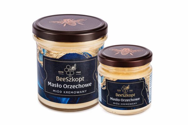 Miód kremowany masło orzechowe packshot