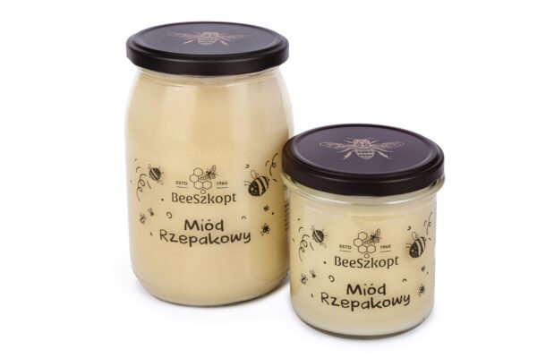 Miód rzepakowy packshot